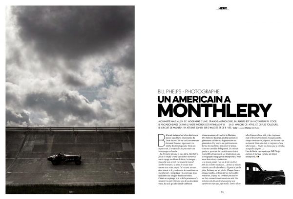  MONTLHERY for Premier issue of Auto Heroes  by Bill PHELPS