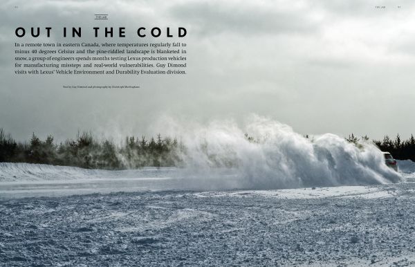 Christoph Morlinghaus shoots Lexus for Beyond Magazine 